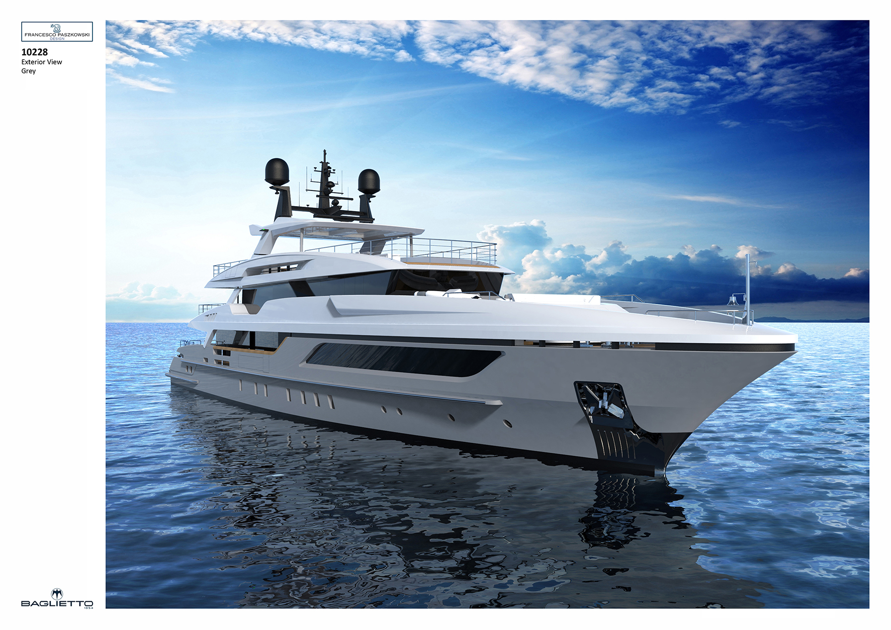Yacht di lusso Baglietto: presto il varo del nuovo 48 metri
