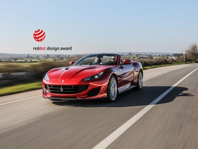 Ferrari Portofino vince il Red Dot Best of the Best Design Award
