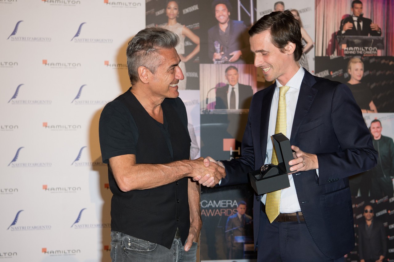 Nastri d&#8217;Argento 2018: Hamilton premia Luciano Ligabue a Taormina