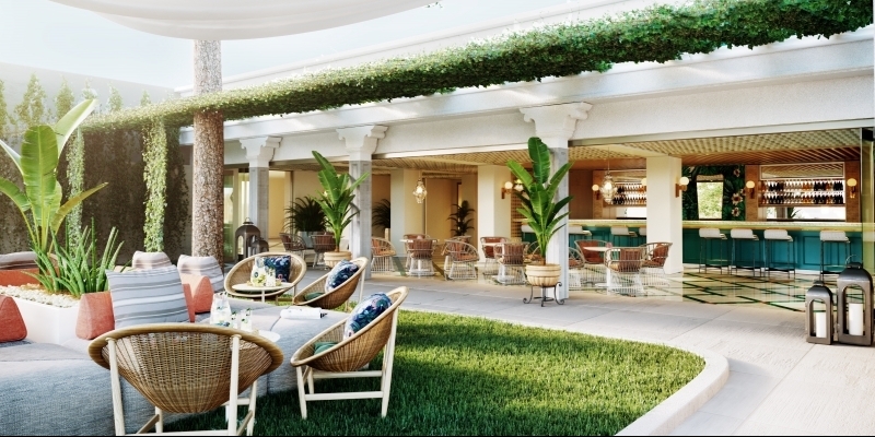 Hotel Excelsior Venice Lido Resort presenta Elimar beach bar and restaurant