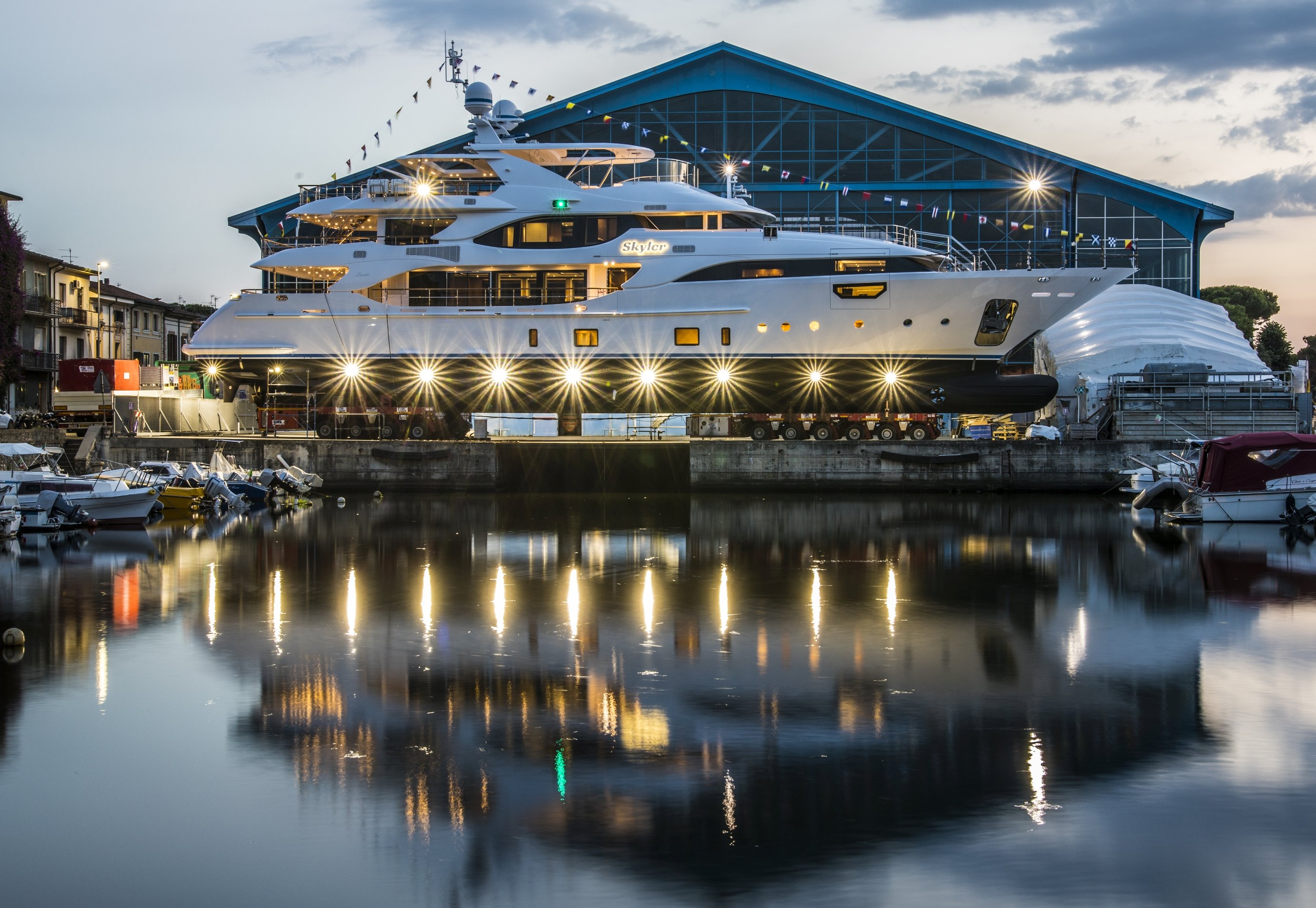 Yacht di lusso Benetti Crystal 140&#8242;: varato il nono esemplare