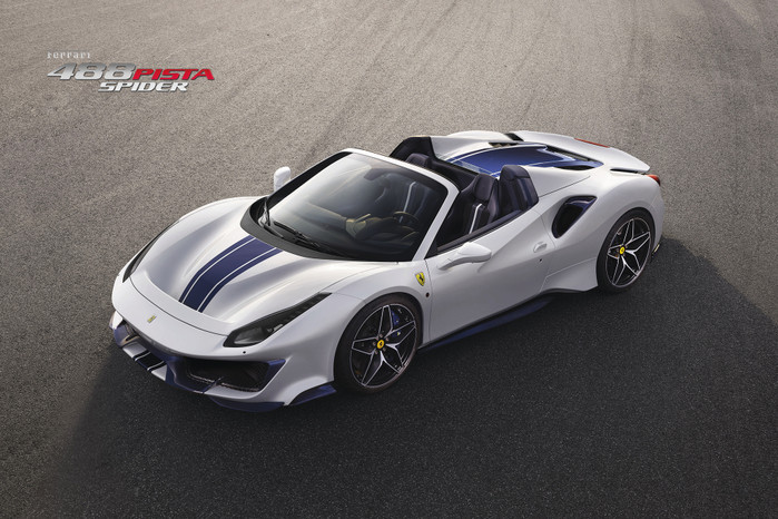 Ferrari 488 Pista Spider: la nuova serie speciale in anteprima a Pebble Beach