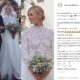 Abito da sposa Dior di Chiara Ferragni