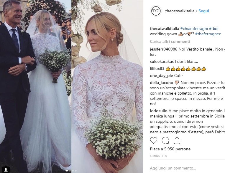 Matrimonio Chiara Ferragni e Fedez: segui gli aggiornamenti social #TheFerragnez