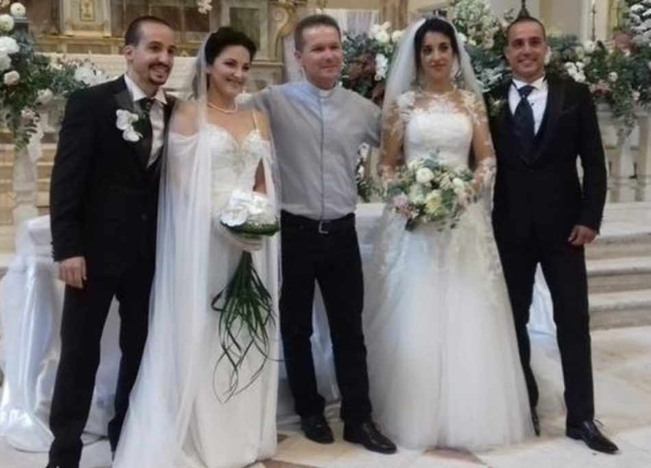 Matrimonio a quattro a l&#8217;Aquila: due sorelle sposano due fratelli