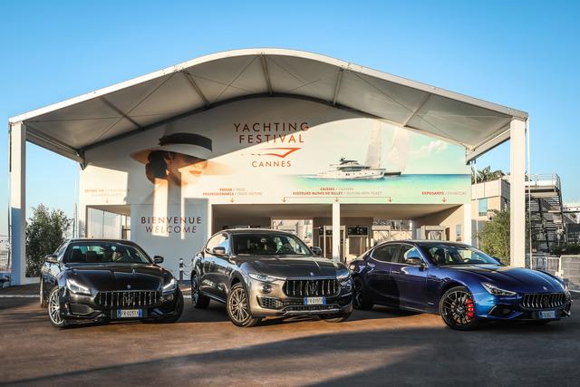 Maserati brilla con le sue auto al Cannes Yachting Festival 2018