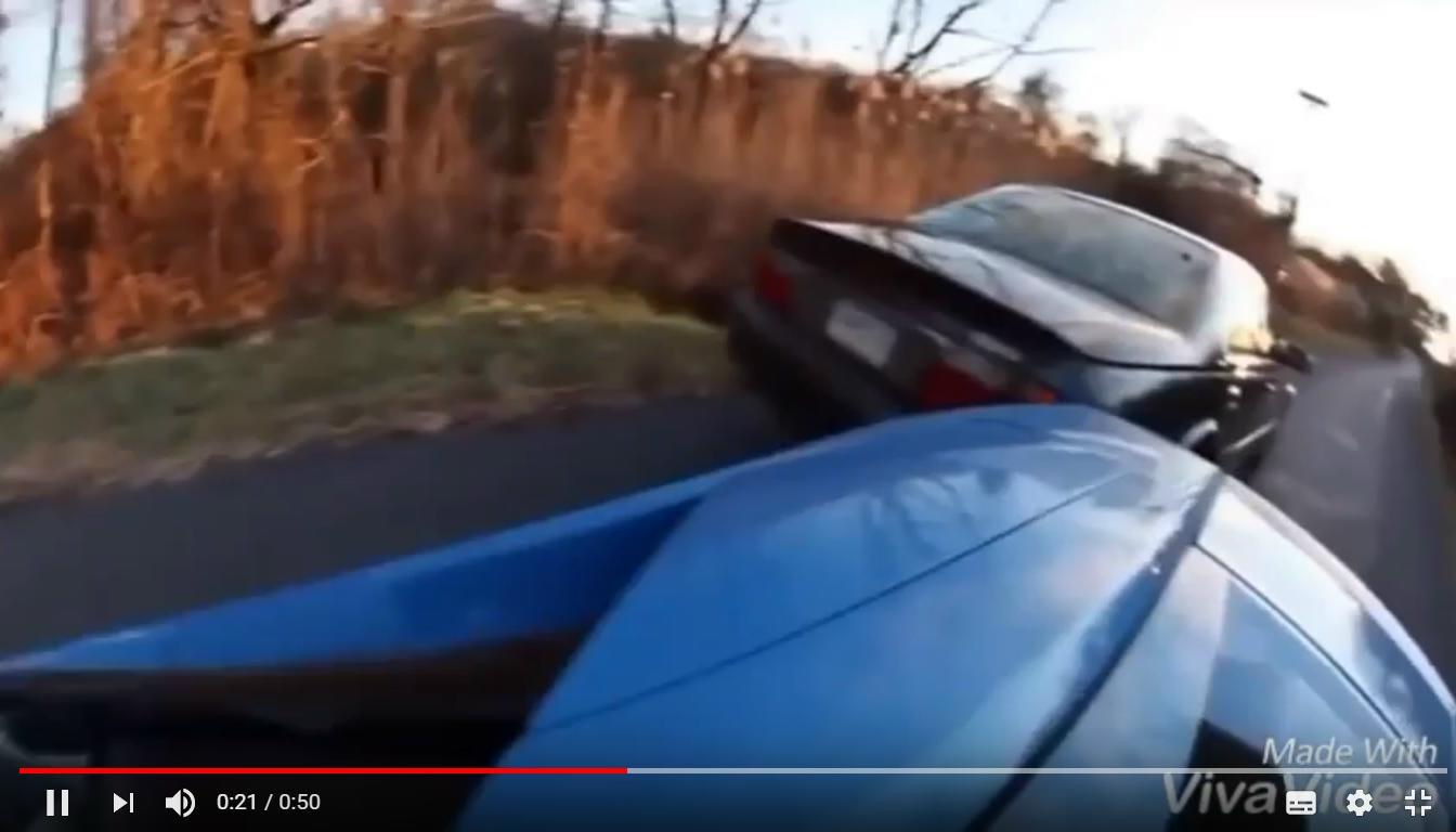 Crash con la Lamborghini Murciélago Roadster in retromarcia [Video]