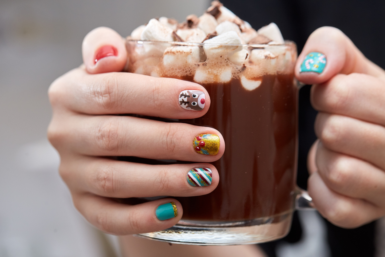 Nail art Renna