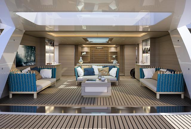 Yacht Baglietto 54m: gli interni del nuovo panfilo