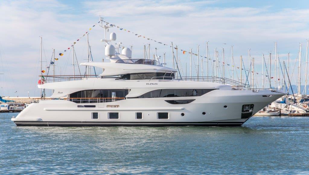 Yacht Benetti Eurus: varata la quarta unità del Delfino 95′