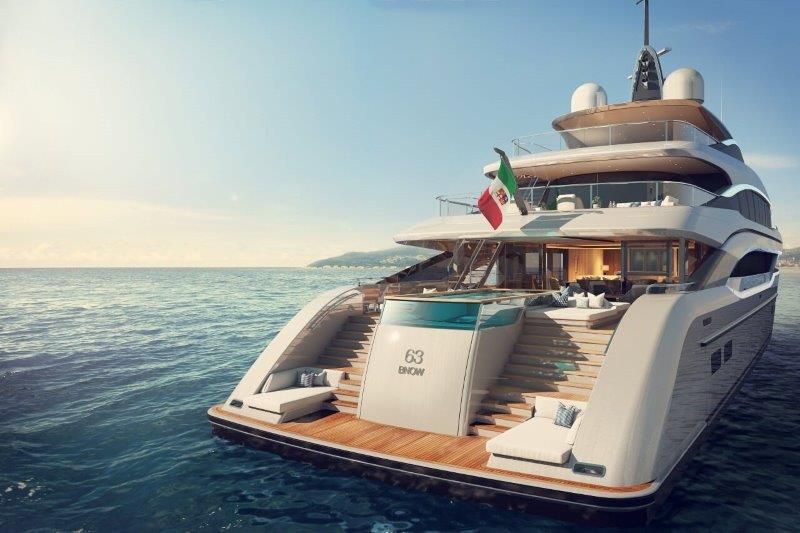 Yacht Benetti: modelli in scala al Dubai International Boat Show 2019