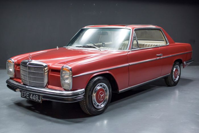 La Mercedes 250 CE dell’ex Beatles George Harrison all’asta