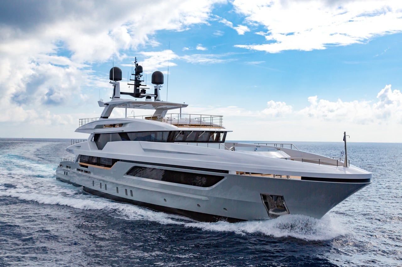 Yacht Baglietto Silver Fox al Miami Yacht Show 2019