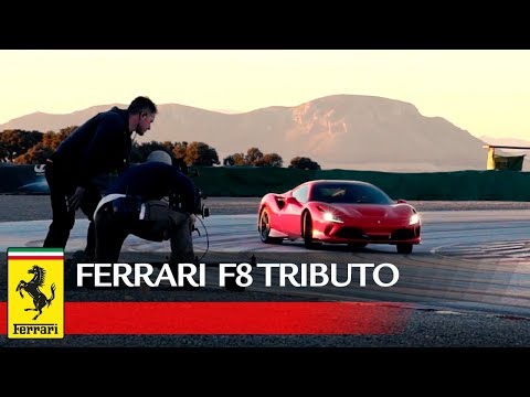 Ferrari F8 Tributo: video ufficiale del backstage