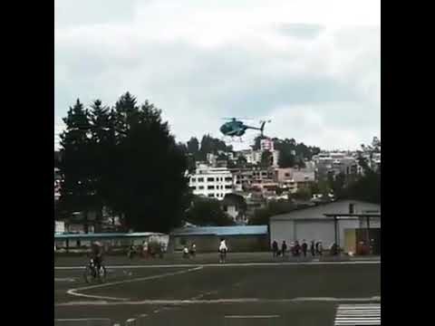 Incidente di un elicottero in Ecuador