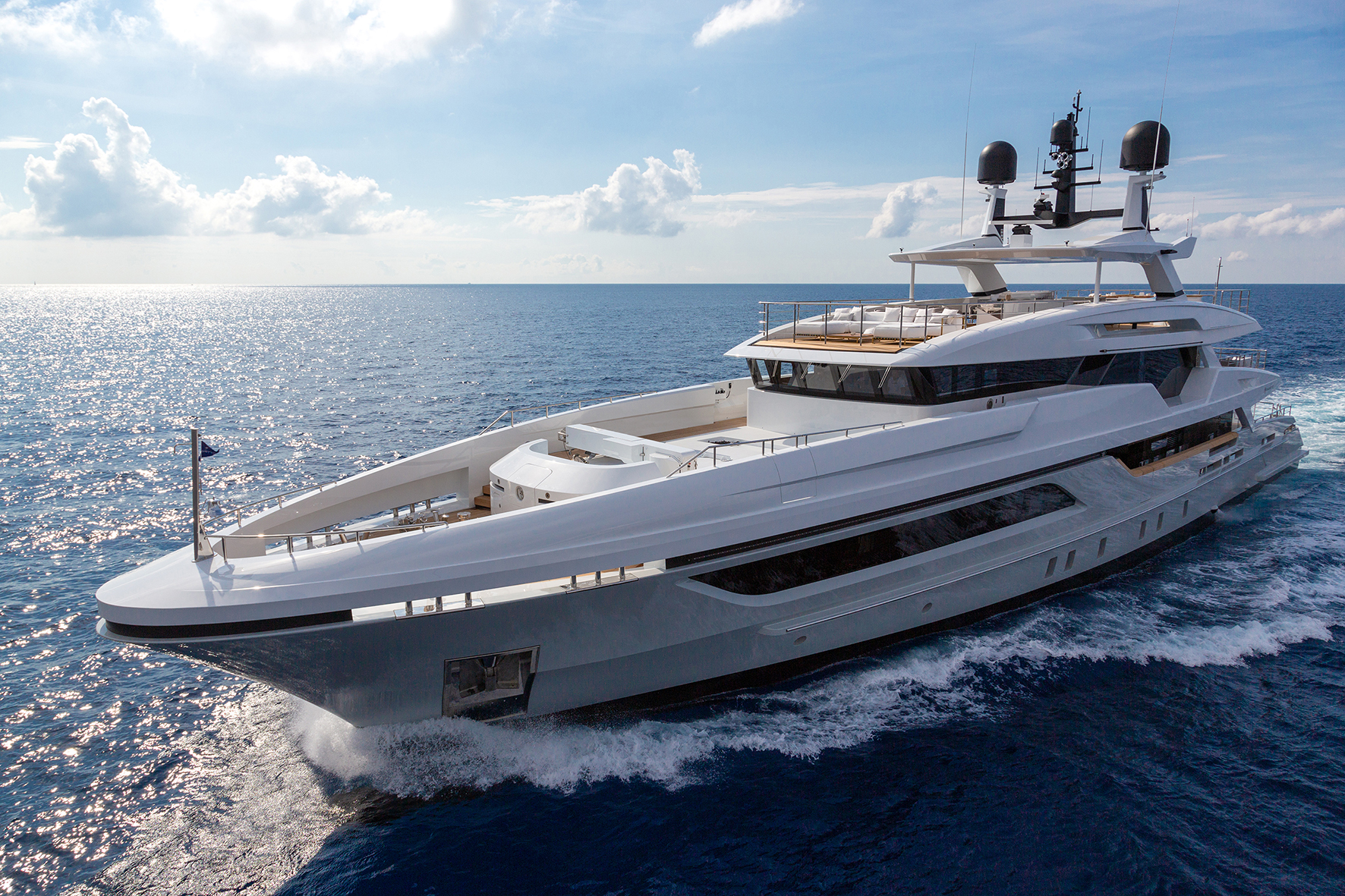 Yacht Baglietto Silver Fox al Palm Beach International Boat Show 2019