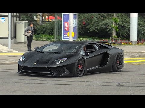 Supercar Ferrari, Lamborghini e Porsche a Zurigo [Video]