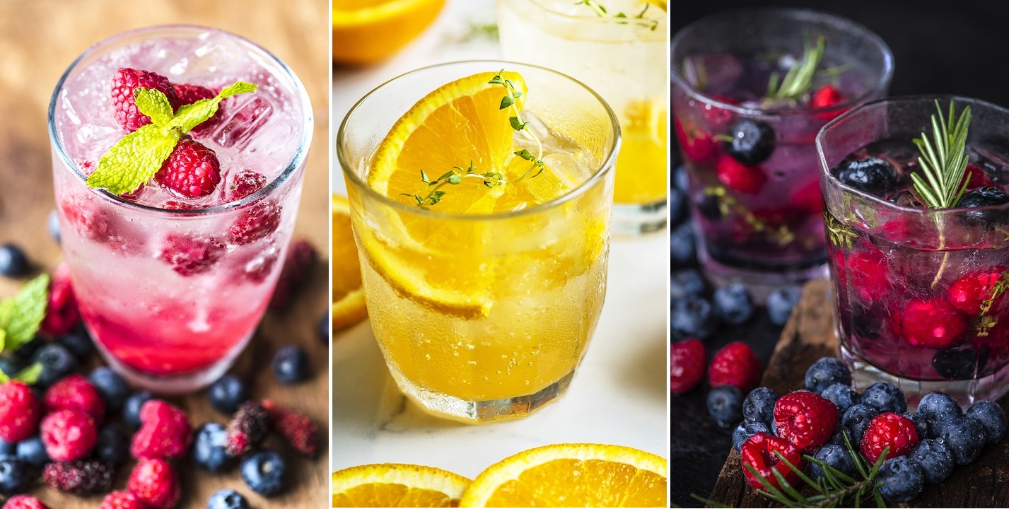 acqua aromatizzata alla frutta
