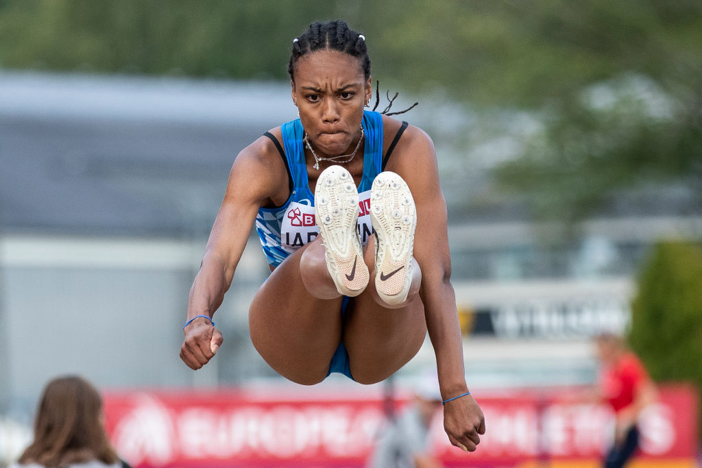 Larissa Iapichino, figlia di Fiona May, ha vinto l’oro nel salto in lungo agli Europei Under 20