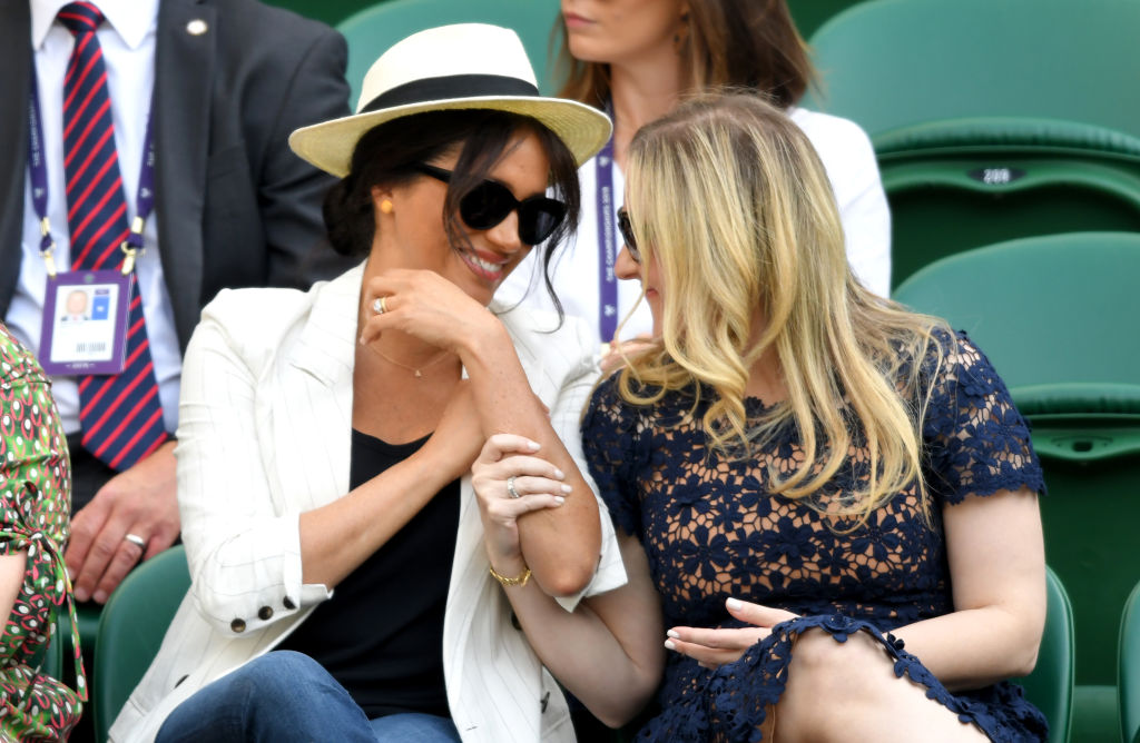 Meghan Markle a Wimbledon per tifare la sua amica Serena Williams