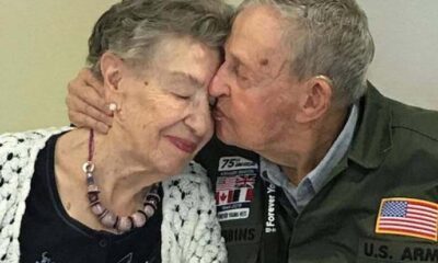 veterano americano ritrova il suo primo amore dei tempi dello sbarco in Normandia