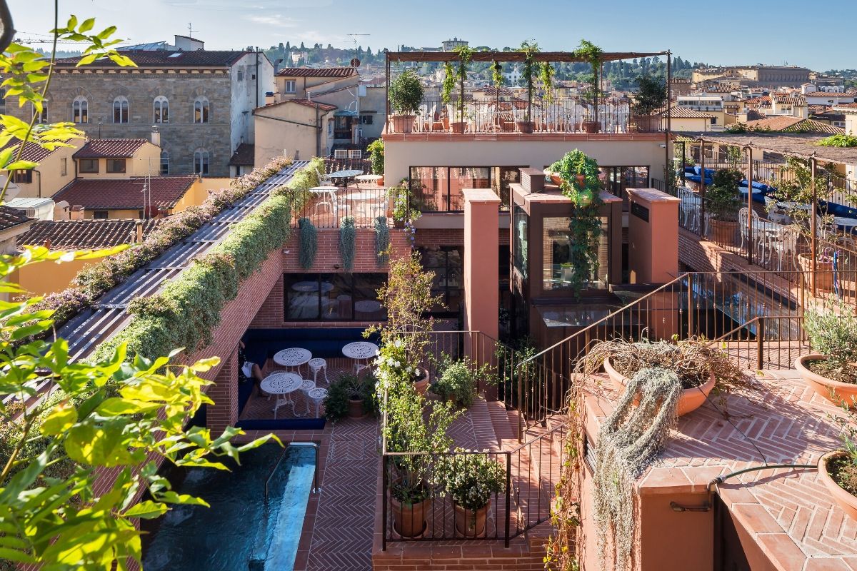 Hotel Calimala Firenze: ecco l&#8217;Angel Roofbar &amp; Dining