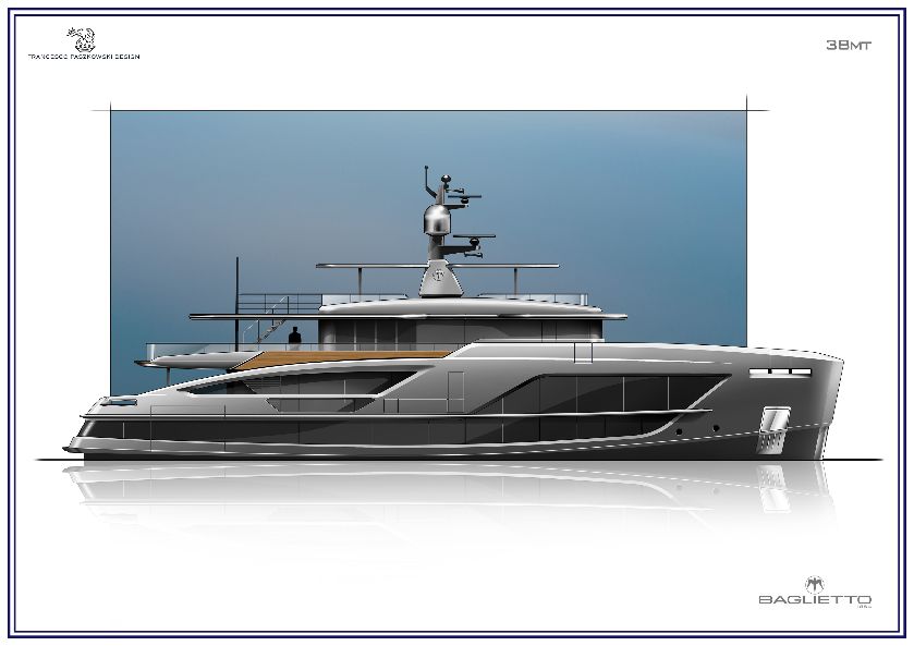 Yacht Baglietto 38m V-Line: vendita annunciata al Salone di Miami