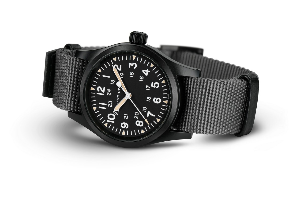 Nuovo orologio Hamilton Khaki Field Mechanical Black