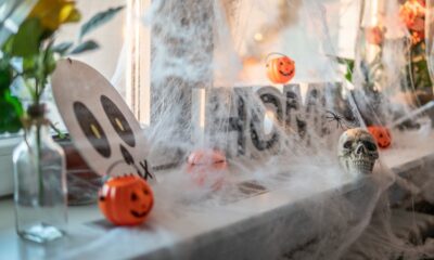 Decorazioni Halloween ragnatele