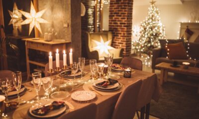 Arredare sala da pranzo per Natale