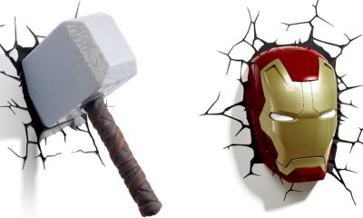Gadget nerd e decorazioni per Natale: Thor e Iron Man