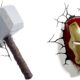 Gadget nerd e decorazioni per Natale: Thor e Iron Man