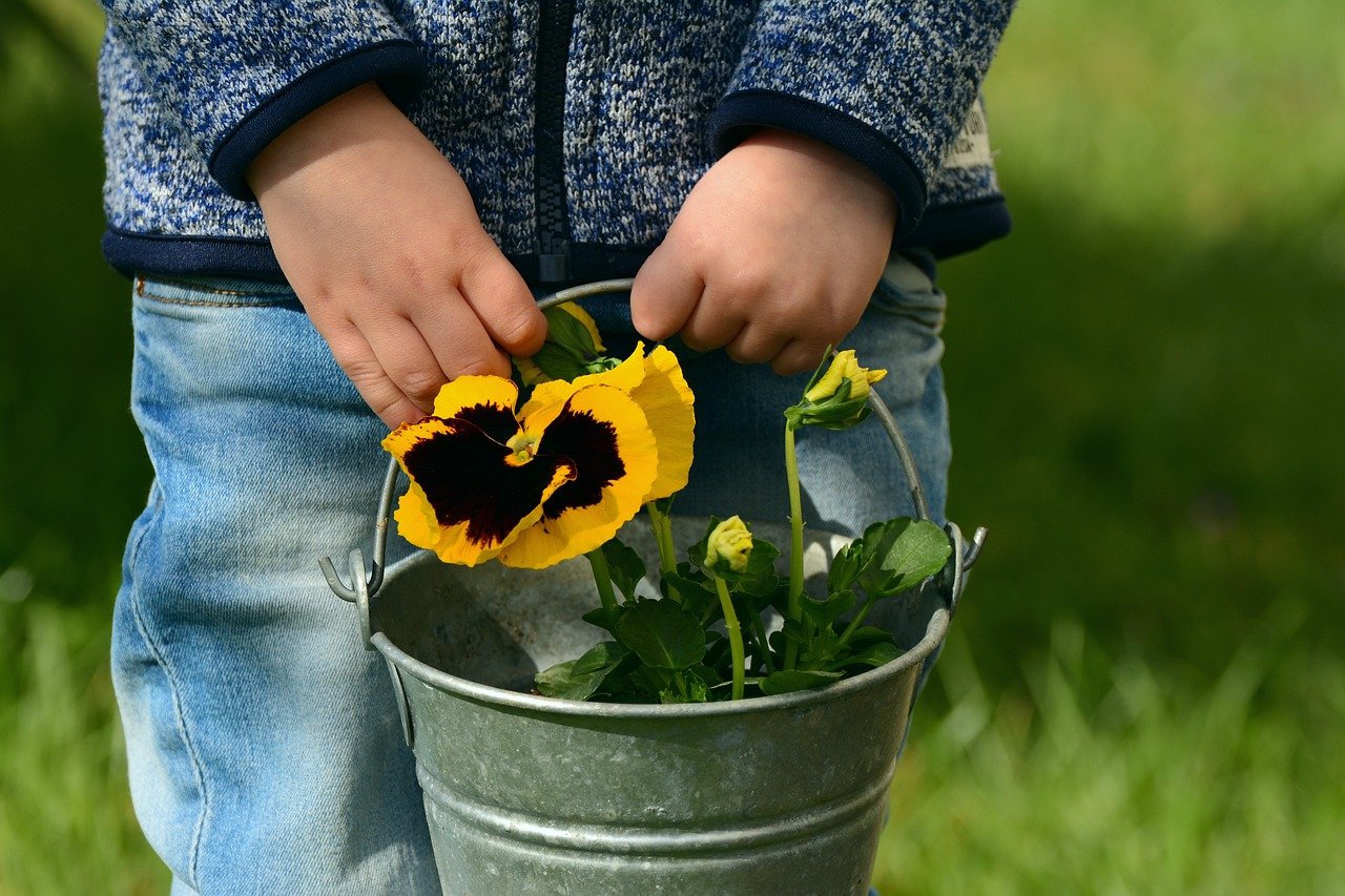 5 giochi di giardinaggio per bambini