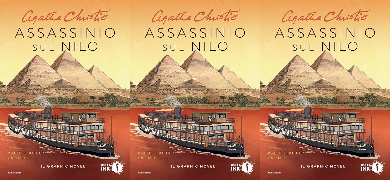 Assassinio sul Nilo di Agatha Christie, il graphic novel di Mondadori