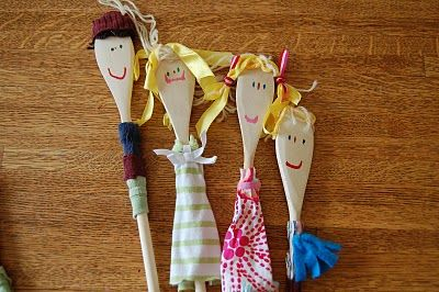 Lavoretti per la Festa della mamma con... un cucchiaio di legno