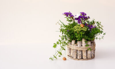 Portavasi fiori fai da te