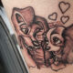 Tatuaggi Disney: Lilli e il Vagabondo