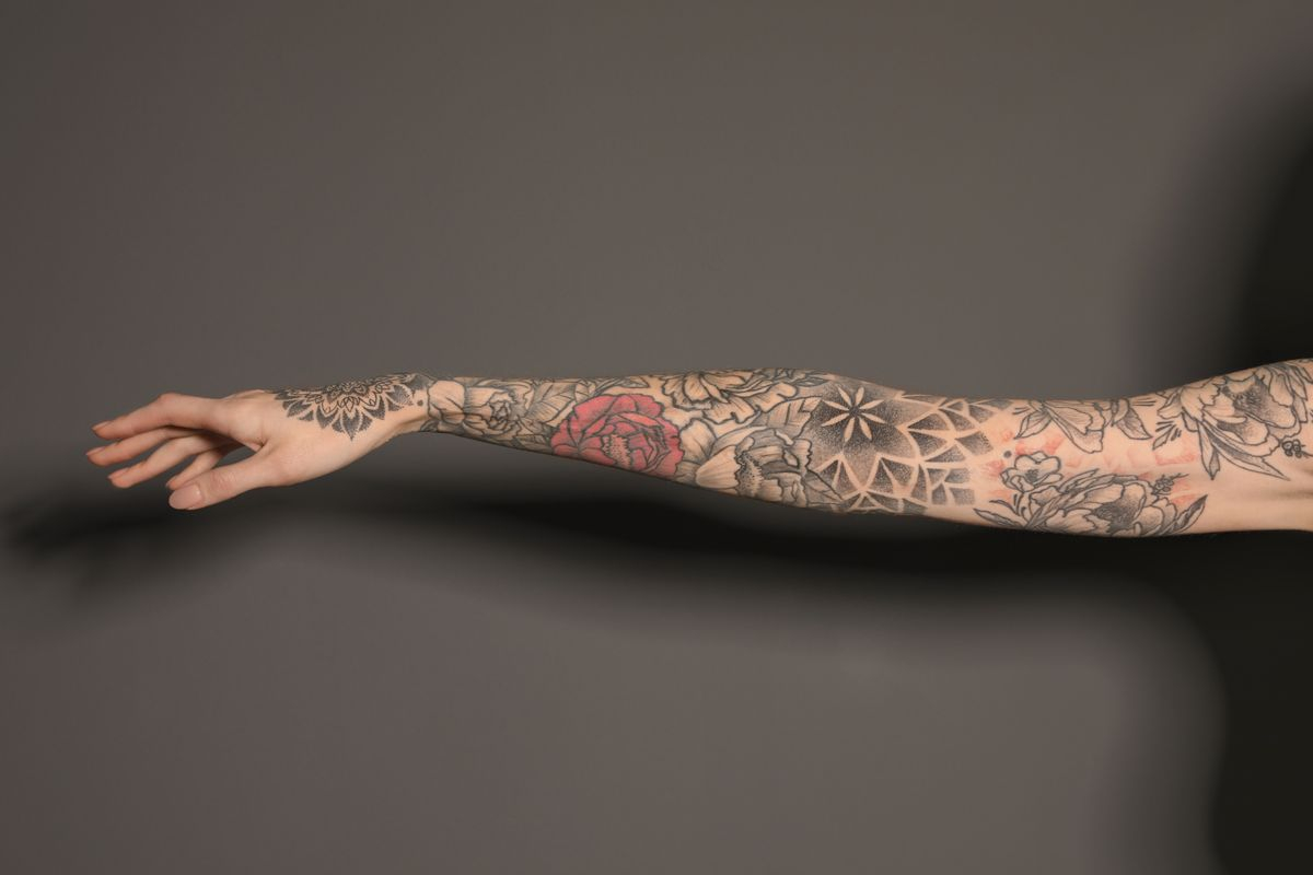 tatuaggio in spiaggia