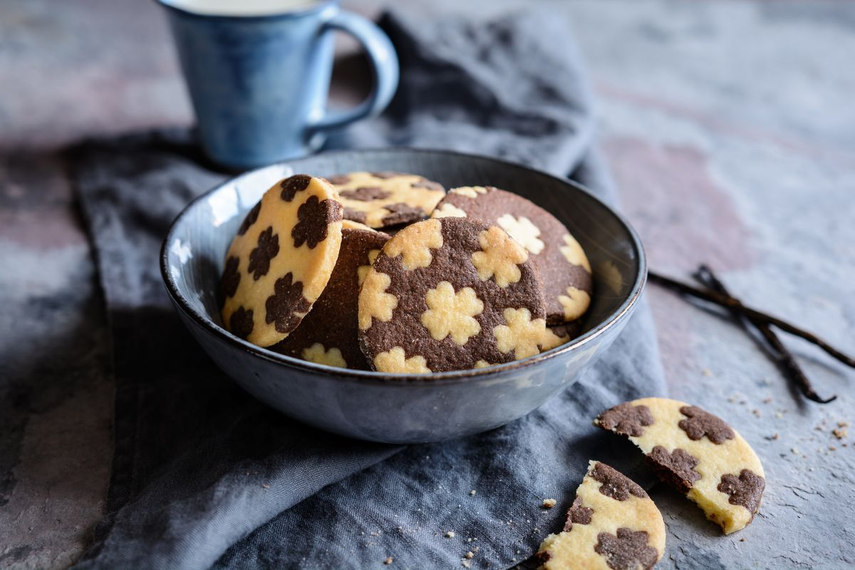 biscotti bicolore