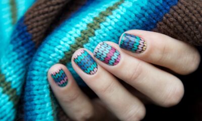 triple french manicure