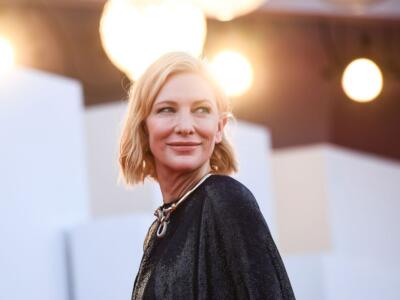 Cate Blanchett, bodypainting per Louis Vuitton: il volto celebra la Primavera