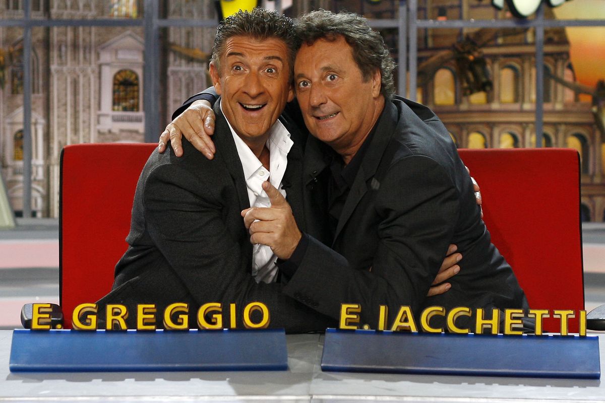 Ezio Greggio e Enzo Iacchetti