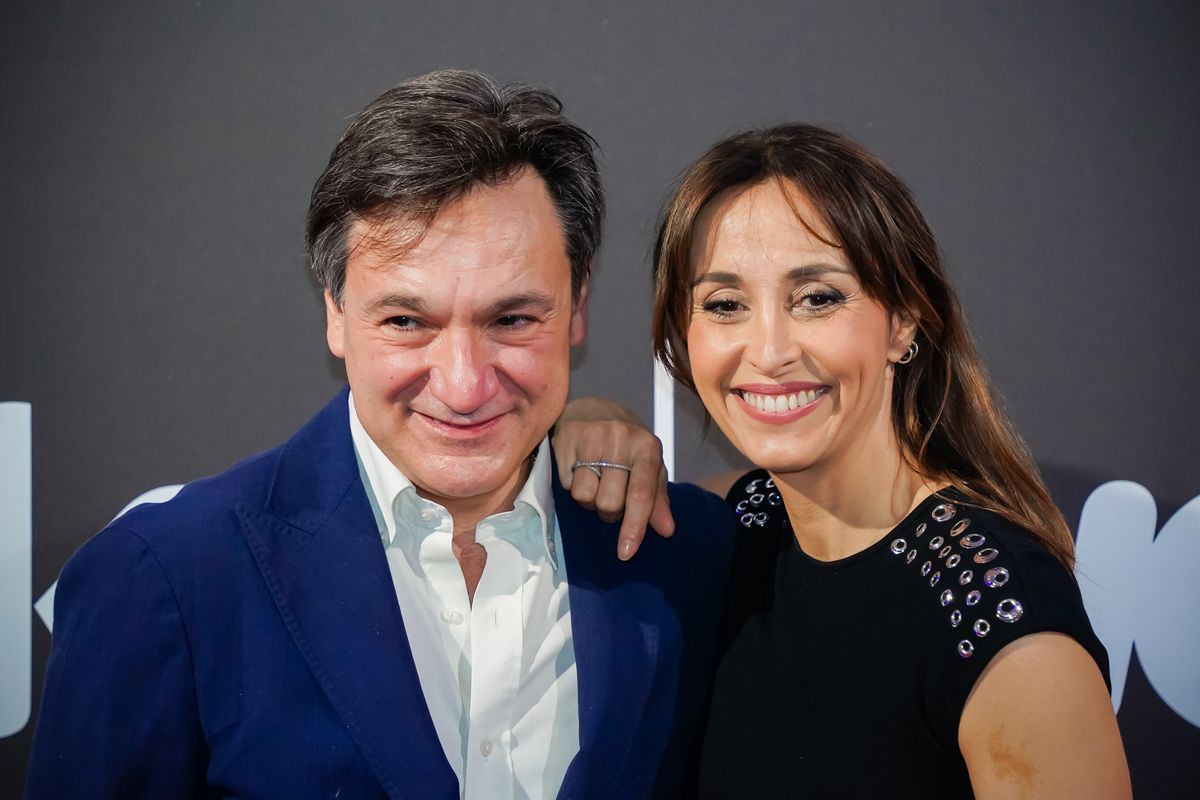 Benedetta Parodi e Fabio Caressa