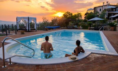 casa di campagna di lusso con piscina