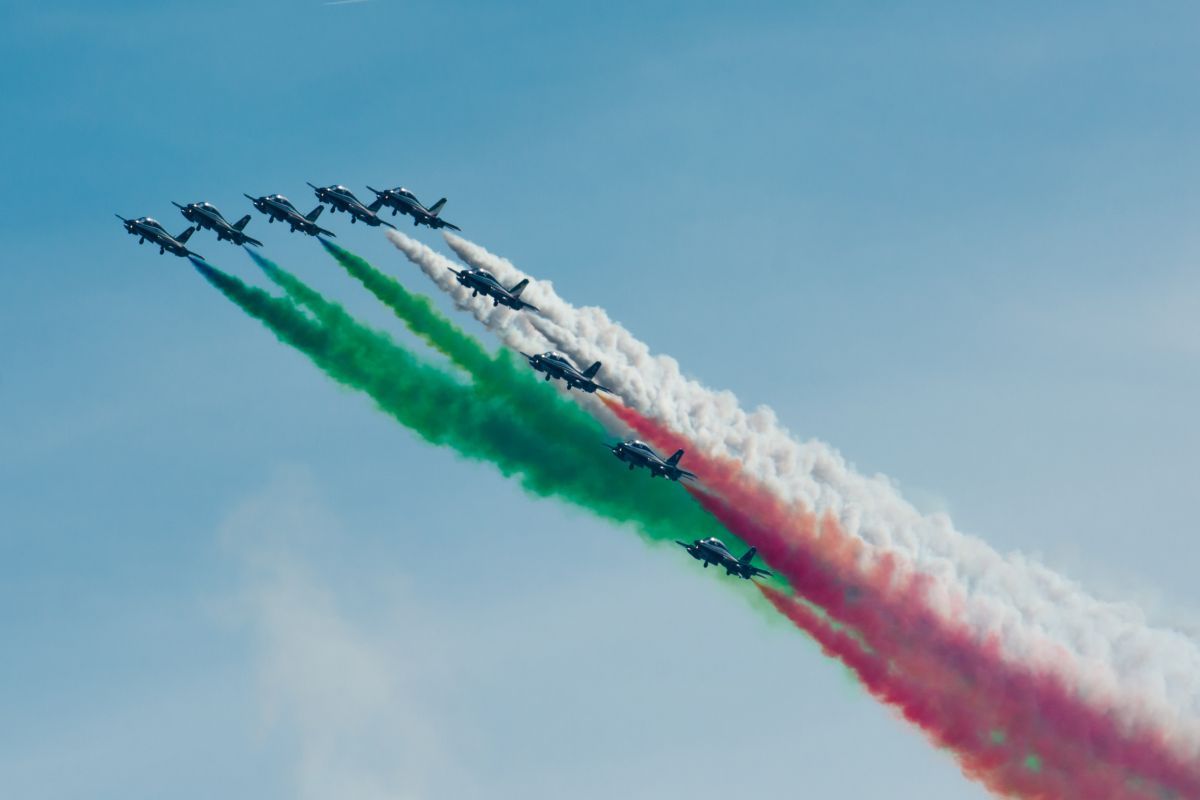 Festa della Repubblica frecce tricolori