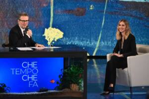 ‘Che tempo che fa’ vola con l’intervista a Chiara Ferragni: il programma di Fazio batte Canale 5