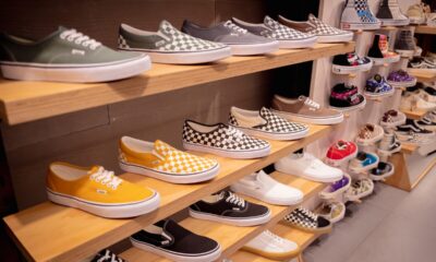 Scarpe Vans in esposizione