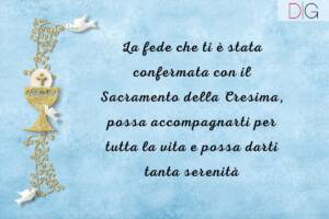 Frasi Comunione e Cresima: auguri religiosi per i festeggiati