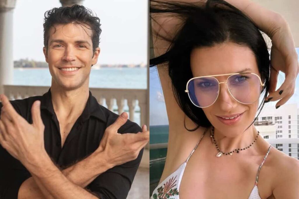 Roberto Bolle e Laura Pausini