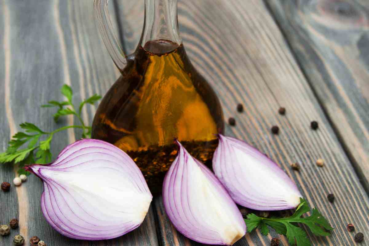 olio di cipolla capelli